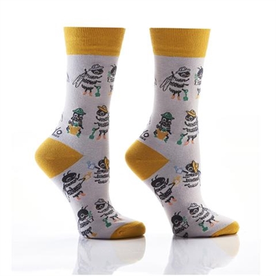 Women's Bee Print Socks