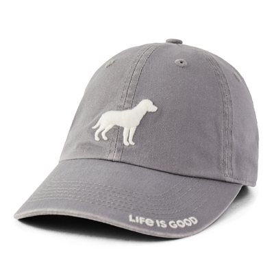 Life Is Good Stay True Dog Chill Cap Gray