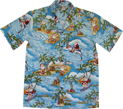 Christmas Paradise Hawaiian Shirt