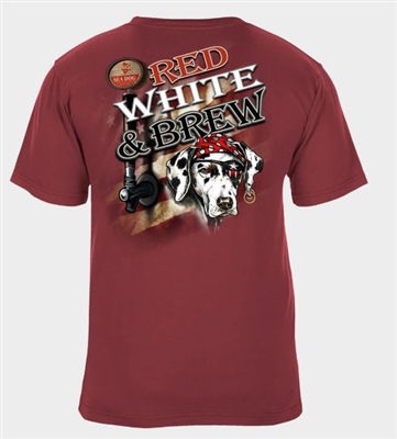 Sea Dog Red White & Brew in Brick Red