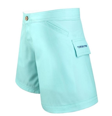 Ladies' Tormenter Seafoam SPF 35 5.5" Board Shorts